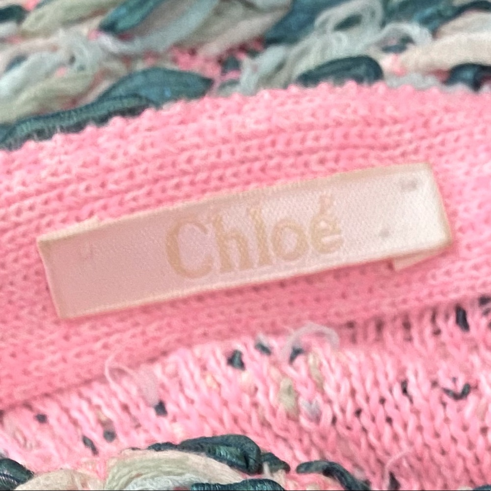 Chloe 15 Spring Mixed Fabric 3/4 Sleeve Top